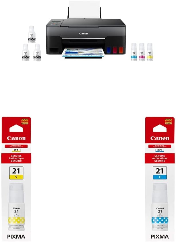230816082213577_1 Canon G3260 All-in-One Printer | Wireless Supertank (Megatank) Printer | Copier | Scan, with Mobile Printing, Black, one Size (4468C002) - Image 1
